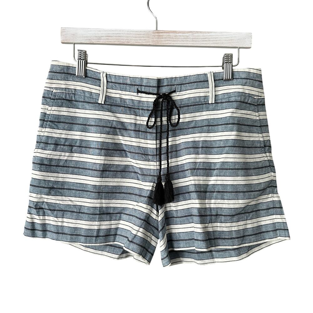 Loft Riviera Shorts Striped Size 4 NWT